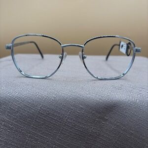 3M Z87-2+ Silver Metal Eyeglass Frames CS8000 52-18-140 Safety‎ Glasses